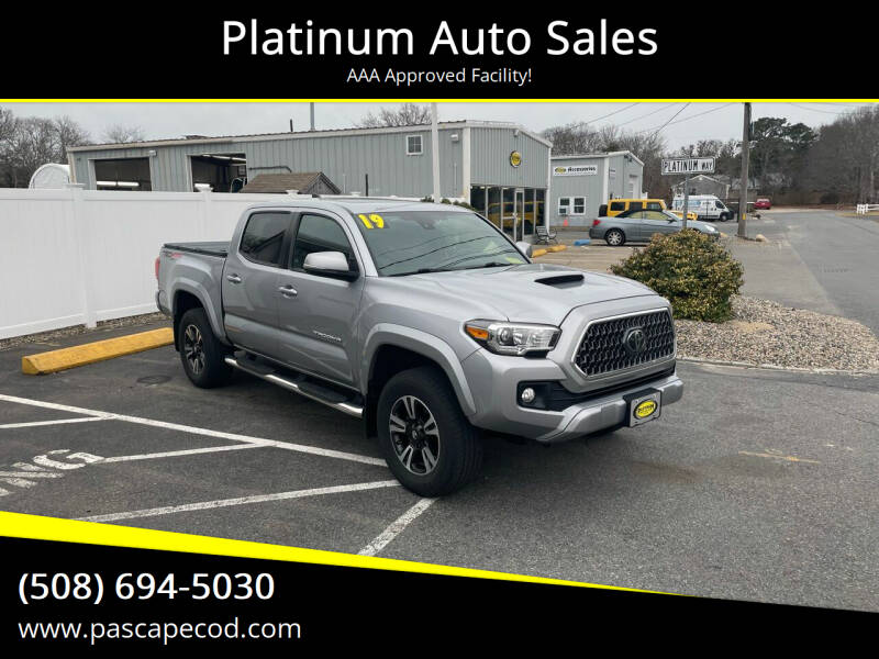 2019 Toyota Tacoma for sale at Platinum Auto Sales in South Yarmouth MA