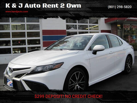 2021 Toyota Camry for sale at K & J Auto Rent 2 Own in Bountiful UT