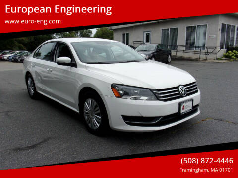 2014 Volkswagen Passat for sale at European Engineering in Framingham MA