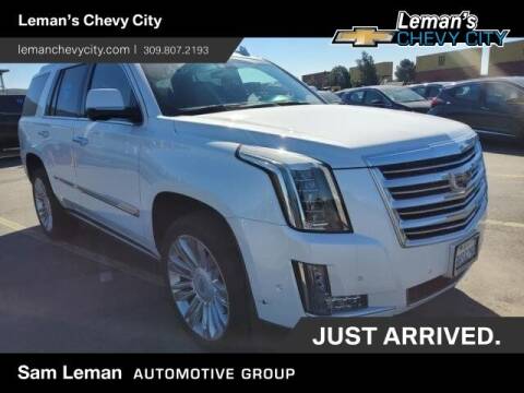 2018 Cadillac Escalade for sale at Leman's Chevy City in Bloomington IL