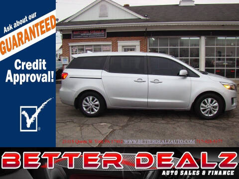 2018 Kia Sedona for sale at Better Dealz Auto Sales & Finance in York PA