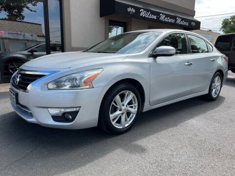 2013 Nissan Altima for sale at Wilson-Maturo Motors in New Haven CT