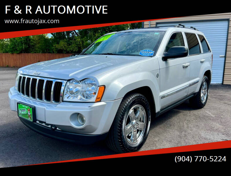 2005 Jeep Grand Cherokee for sale at F & R AUTOMOTIVE in Jacksonville FL