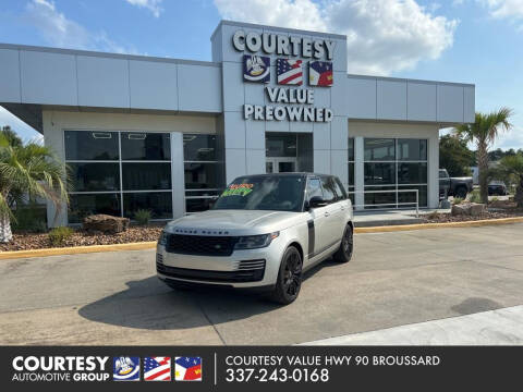 2019 Land Rover Range Rover for sale at Courtesy Value Highway 90 in Broussard LA