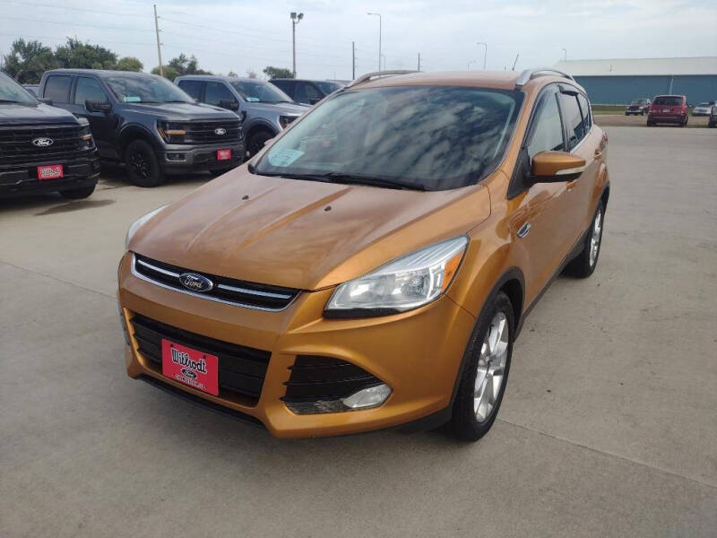 Used 2016 Ford Escape Titanium with VIN 1FMCU0J92GUB06690 for sale in Chamberlain, SD