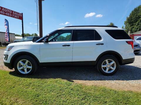 2018 Ford Explorer for sale at 220 Auto Sales in Rocky Mount VA