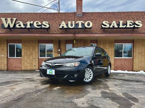 2010 Subaru Impreza for sale at Wares Auto Sales INC in Traverse City MI