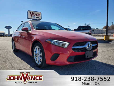 2020 Mercedes-Benz A-Class for sale at Vance Fleet Services in Guthrie OK