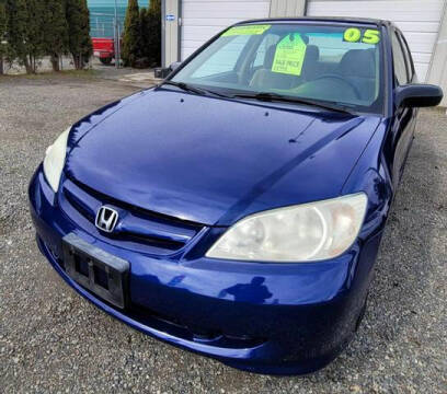 2005 Honda Civic for sale at Aldridge Auto's Sales & Repair in University Place WA