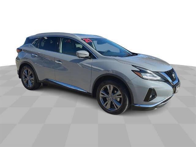 Used 2021 Nissan Murano Platinum with VIN 5N1AZ2DS6MC107703 for sale in Waterloo, IA