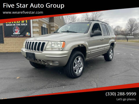 2003 Jeep Grand Cherokee for sale at Five Star Auto Group in North Canton OH