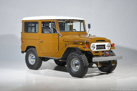 1973 Toyota Land Cruiser for sale at Motorcar Classics in Farmingdale NY