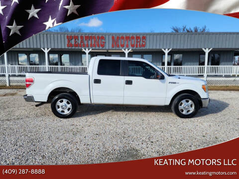 2012 Ford F-150 for sale at KEATING MOTORS LLC in Sour Lake TX