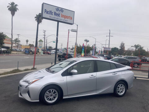 2017 Toyota Prius for sale at Pacific West Imports in Los Angeles CA