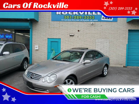 2003 Mercedes-Benz CLK for sale at Cars Of Rockville in Rockville MD