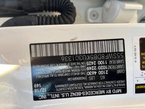 2019 Mercedes-Benz C-Class C 300