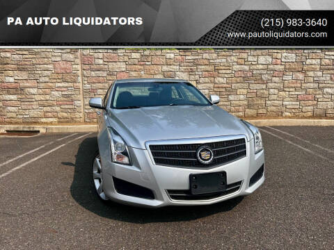 2013 Cadillac ATS for sale at PA AUTO LIQUIDATORS in Huntingdon Valley PA