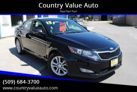 2013 Kia Optima for sale at Country Value Auto in Colville WA