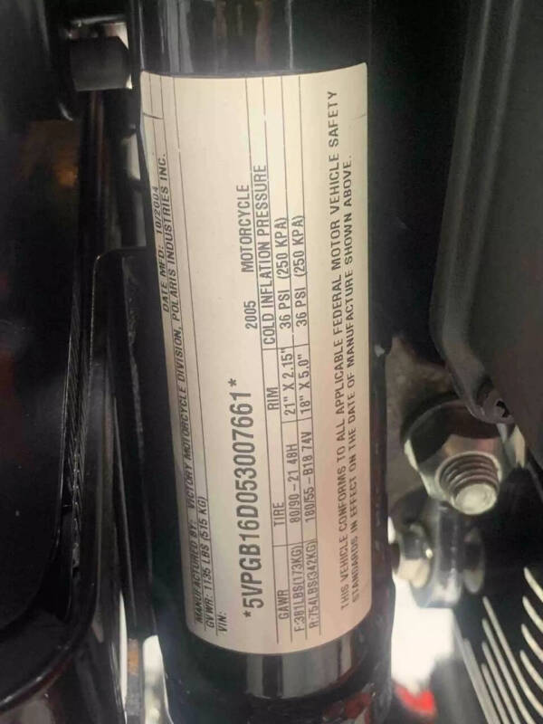 2005 Polaris Victory Ness Signature Vegas