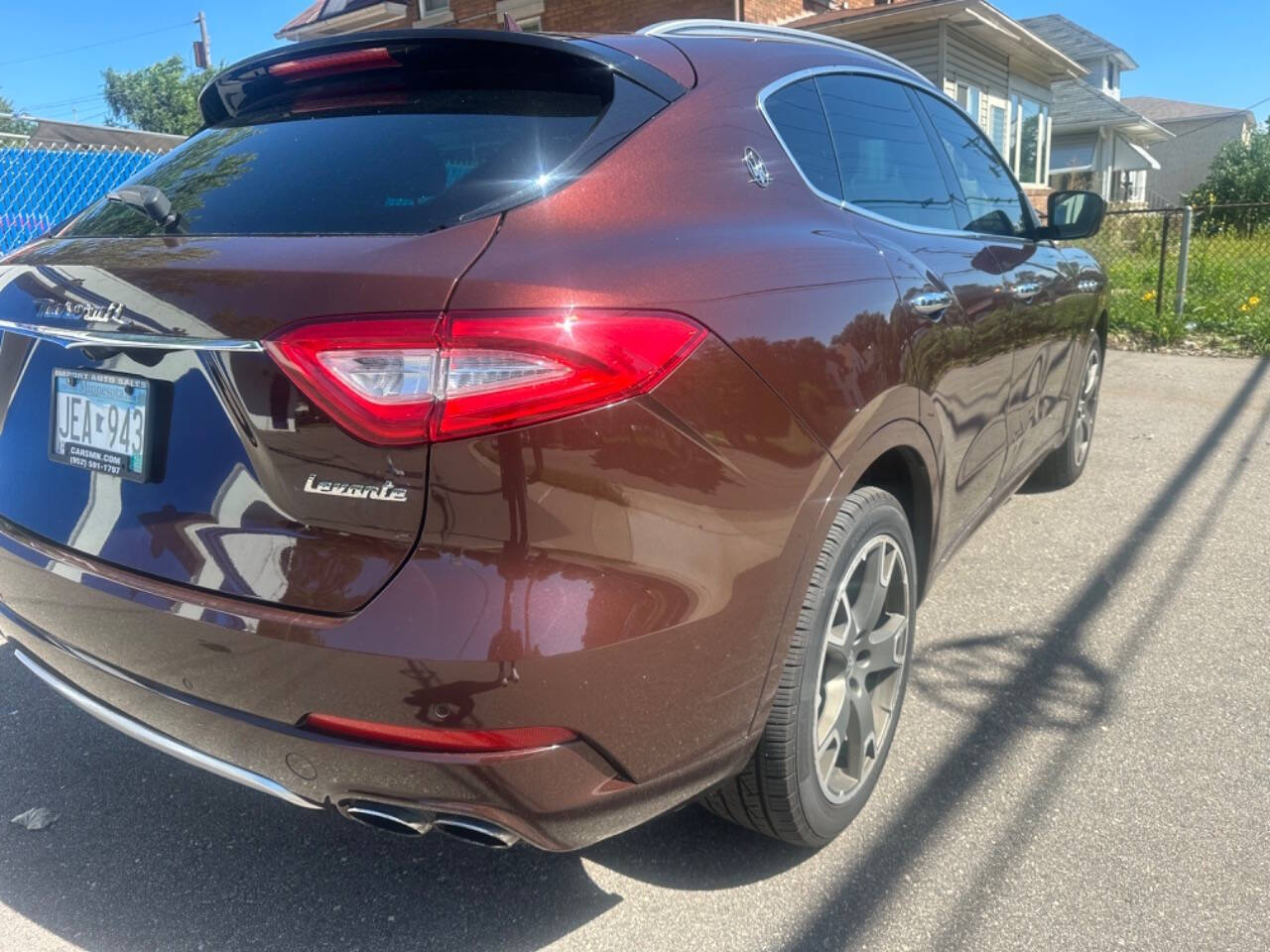 2017 Maserati Levante for sale at JUST AUTOS in MINNEAPOLIS, MN