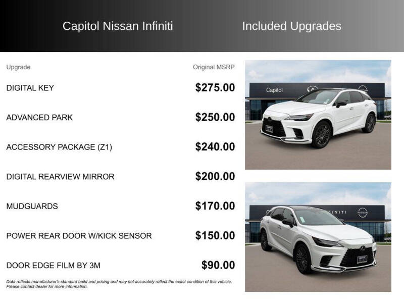 2023 Lexus RX 500h F SPORT Performance