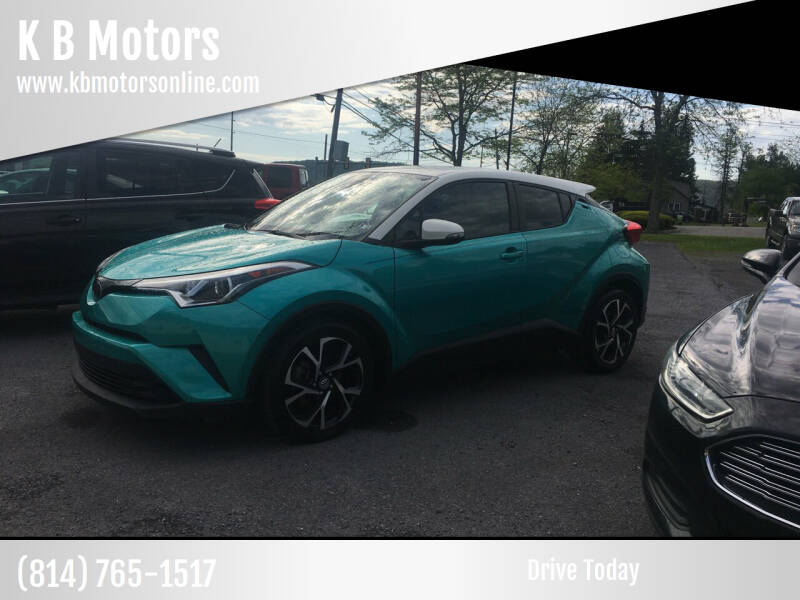 2018 Toyota C-HR for sale at K B Motors in Clearfield PA
