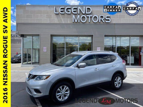 2016 Nissan Rogue for sale at Legend Motors of Detroit - Legend Motors of Waterford in Waterford MI