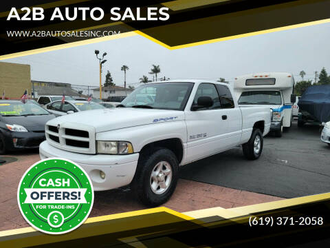 2001 Dodge Ram 1500 for sale at A2B AUTO SALES in Chula Vista CA