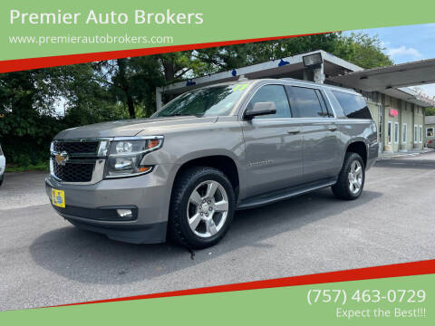 2017 Chevrolet Suburban for sale at Premier Auto Brokers in Virginia Beach VA