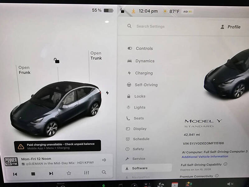 2021 Tesla Model Y Standard Range