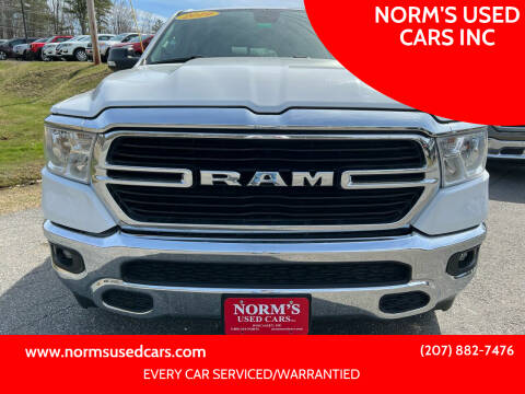 2019 RAM 1500 for sale at NORM'S USED CARS INC in Wiscasset ME
