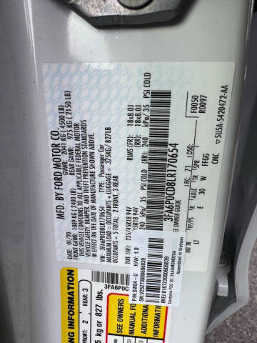 2020 Ford Fusion SEL