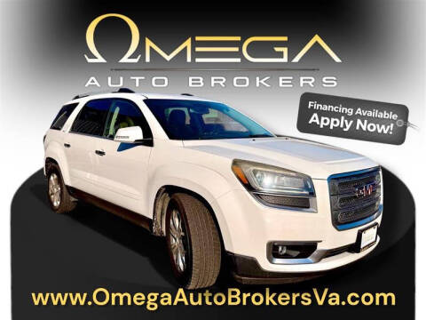 2016 GMC Acadia SLT-1