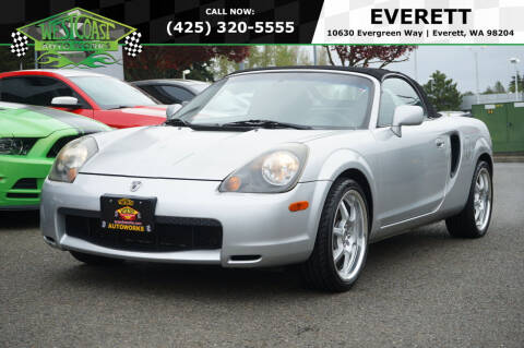 2000 Toyota MR2 Spyder for sale at West Coast AutoWorks -Edmonds in Edmonds WA