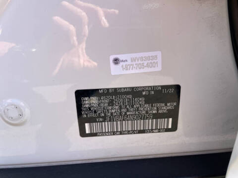 2022 Subaru WRX Premium