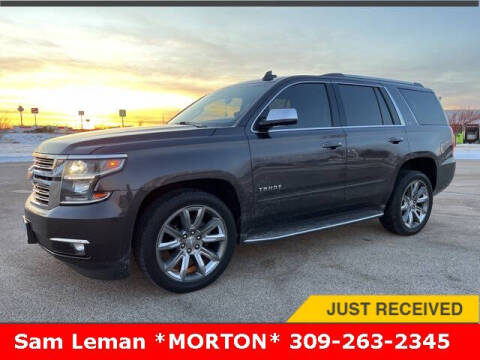 2016 Chevrolet Tahoe for sale at Sam Leman CDJRF Morton in Morton IL