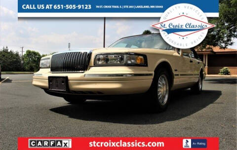 1997 Lincoln Town Car for sale at St. Croix Classics in Lakeland MN