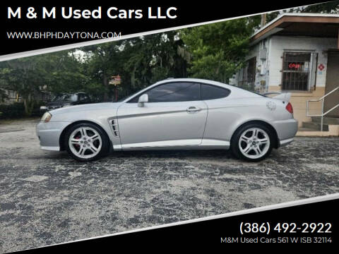 2006 Hyundai Tiburon for sale at M & M Used Cars LLC in Daytona Beach FL