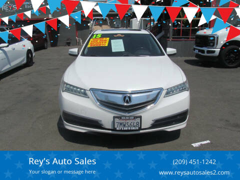 2015 Acura TLX for sale at Rey's Auto Sales in Stockton CA