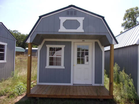  10 x 20 lofted barn w/ playhouse pkg for sale at Extra Sharp Autos in Montello WI