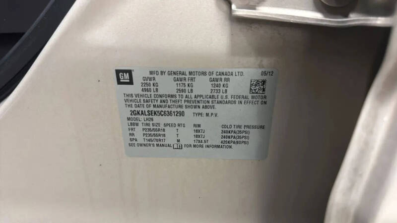 2012 GMC Terrain SLE-2
