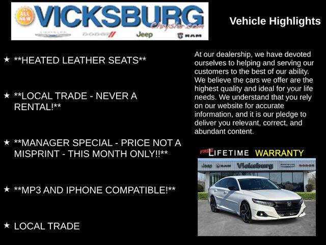 2022 Honda Accord Sport Special Edition