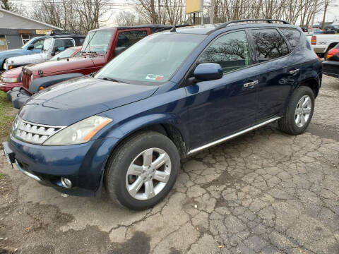 2006 Nissan Murano for sale at MEDINA WHOLESALE LLC in Wadsworth OH