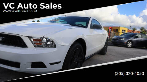 2010 Ford Mustang for sale at VC Auto Sales in Miami FL