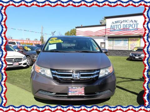 2015 Honda Odyssey for sale at American Auto Depot in Modesto CA