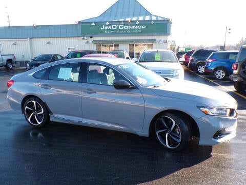 2021 Honda Accord for sale at Jim O'Connor Select Auto in Oconomowoc WI