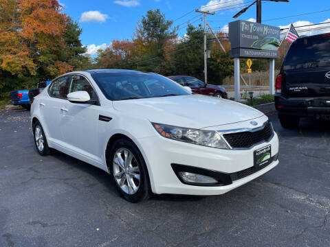 2013 Kia Optima for sale at Tri Town Motors in Marion MA