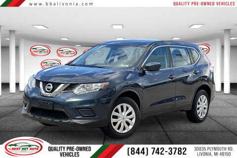 2016 Nissan Rogue for sale at Best Bet Auto in Livonia MI
