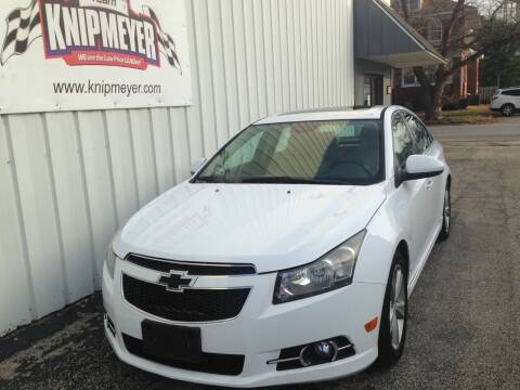 2013 Chevrolet Cruze for sale at Team Knipmeyer in Beardstown IL