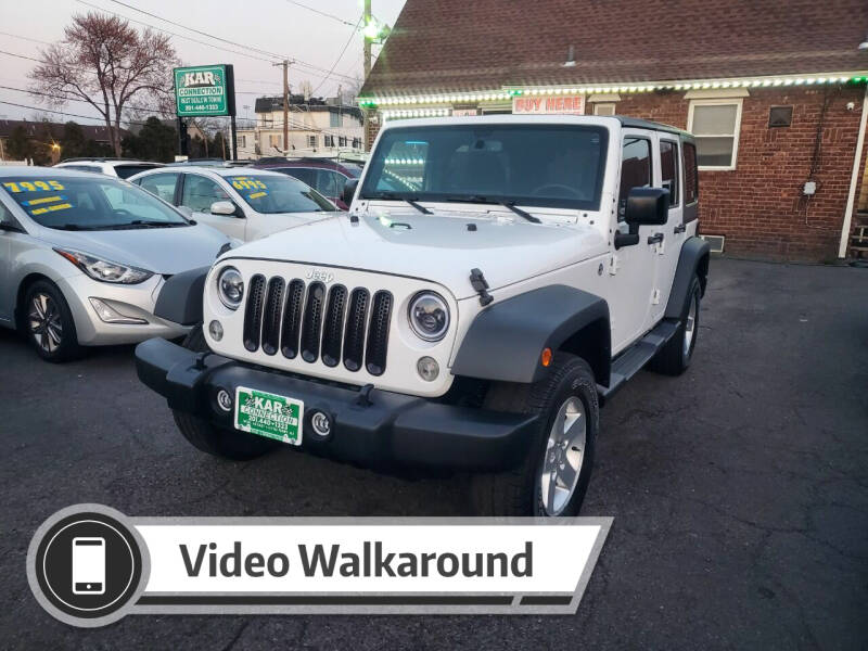 2015 Jeep Wrangler Unlimited for sale at Kar Connection in Little Ferry NJ